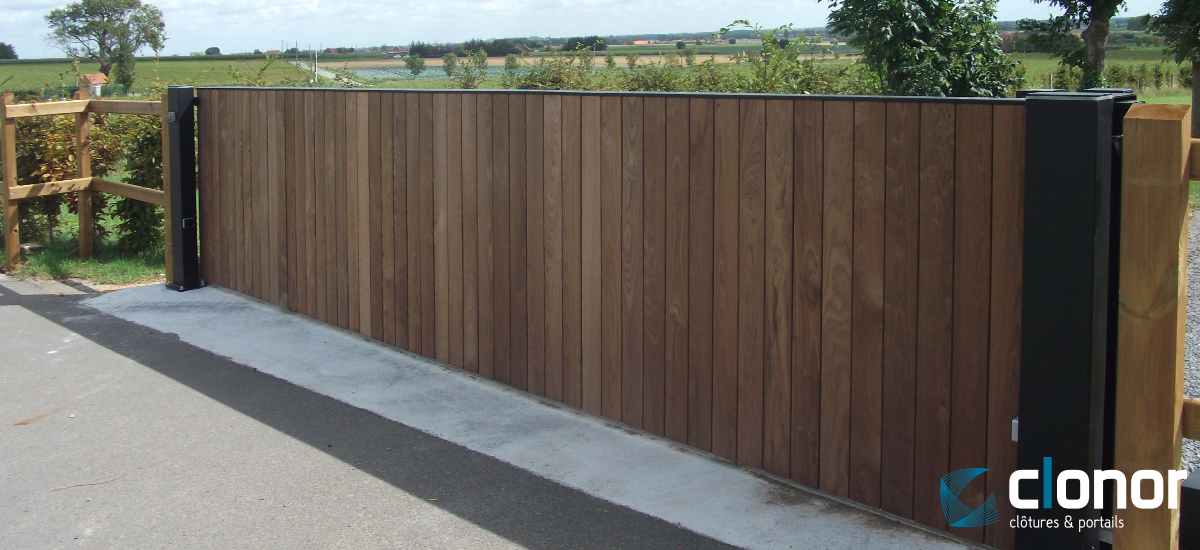 Fabricant Portillon inox & bois - Clohéac