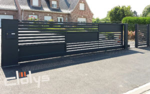 realisations clolys portail alu coulissant semi ajour‚